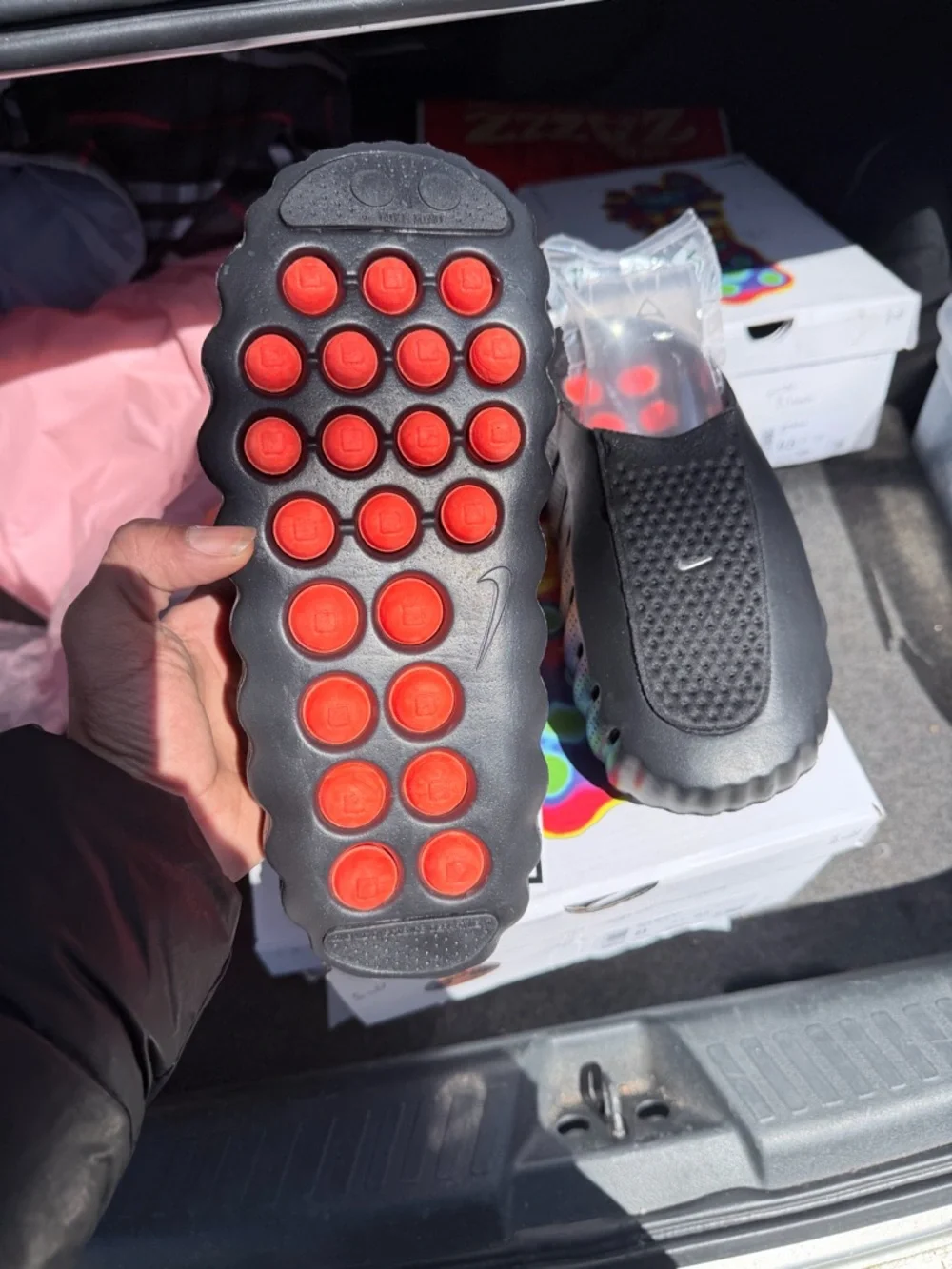 Nike mind 001 Black Slip-On Foam Sneakers - Picture 5 of 5